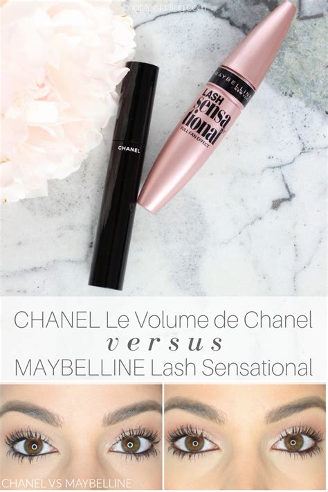 drugstore dupe of chanel volume mascara|drugstore dupe vs mascara.